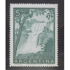 ARGENTINA ESTAMPILLA NUEVA MINT !!! PAPEL ENCAPADO INGLES 